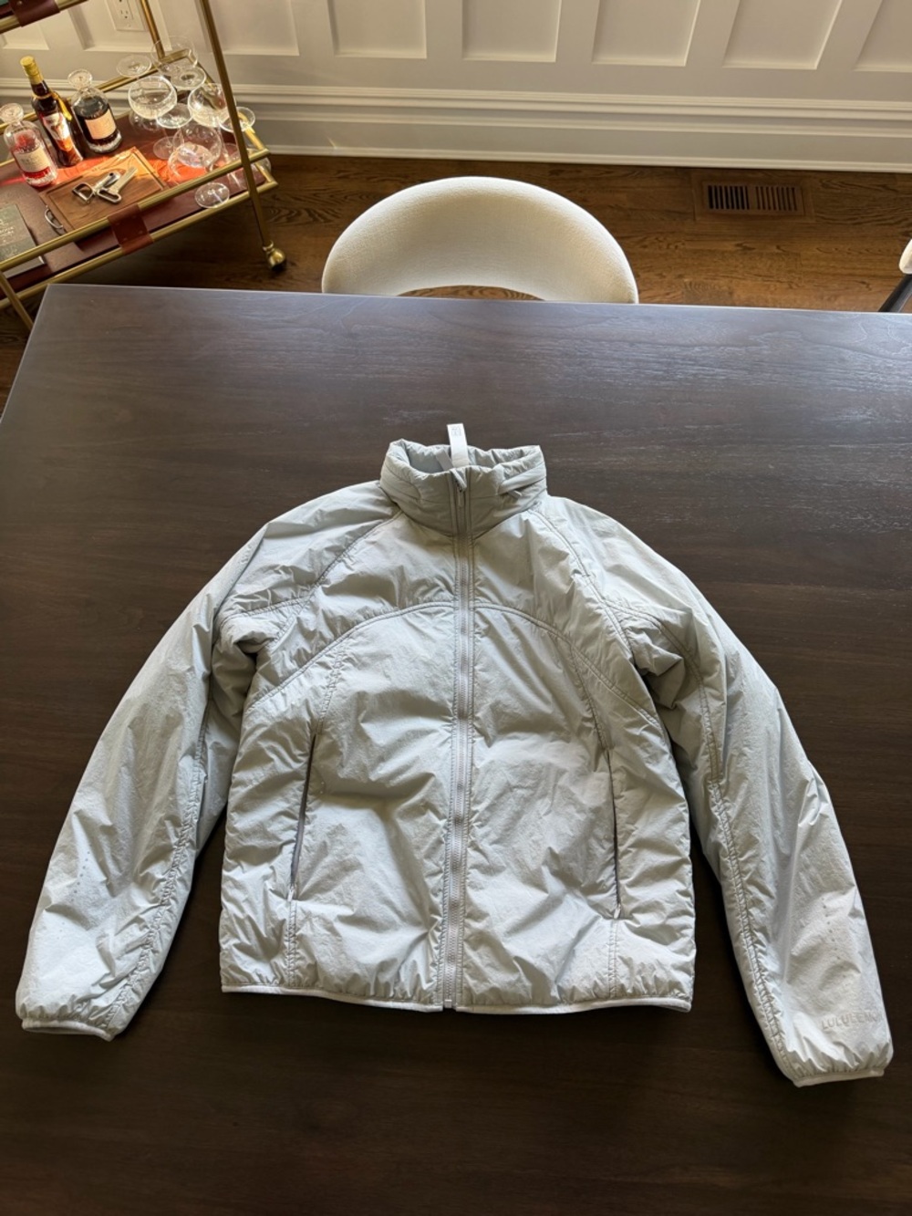 Lululemon insulated back vent running jacket